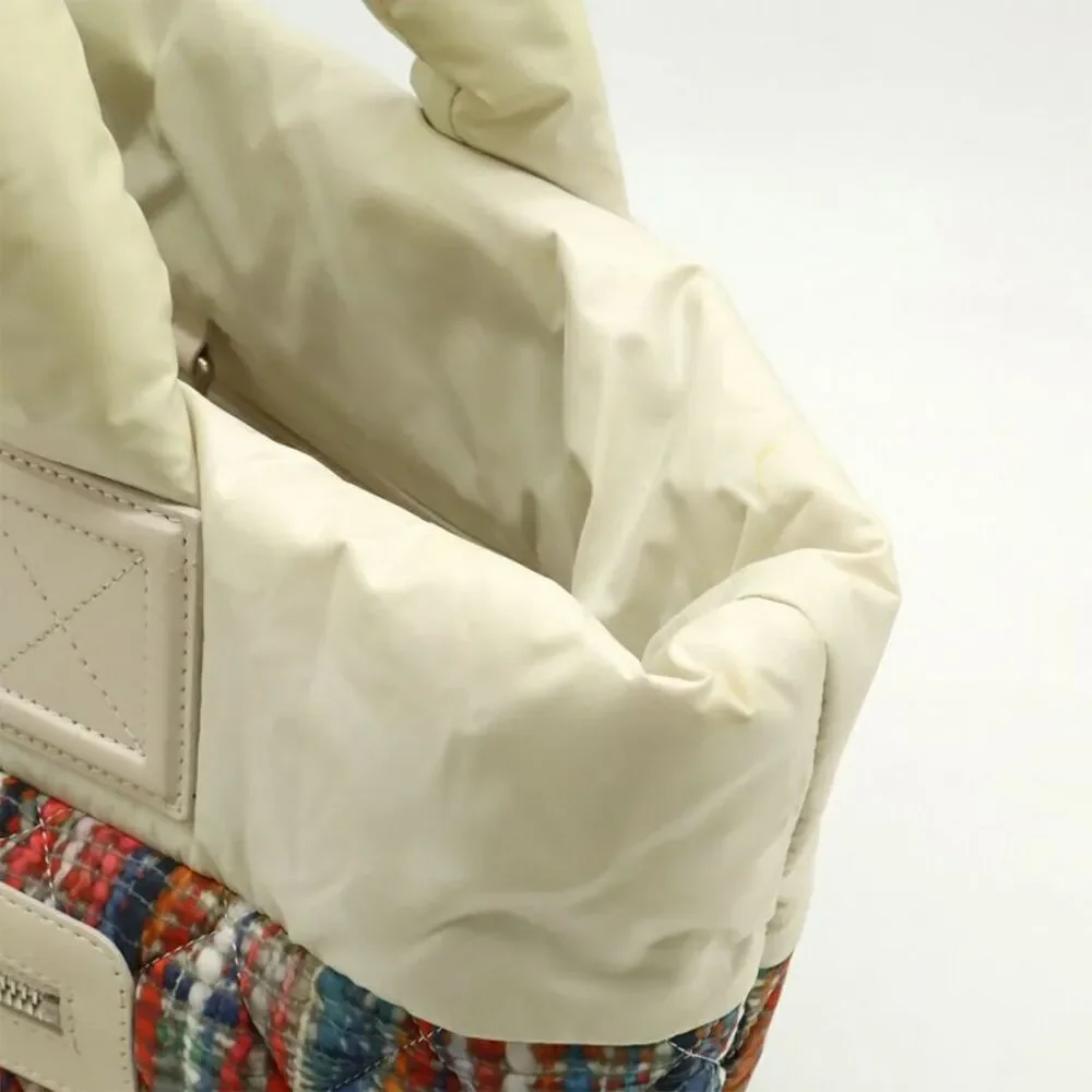 Chanel Coco Cocoon Nylon Leather Tote Bag